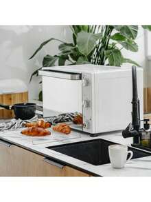 Adler Countertop Electric Oven, Mini Oven With Rotisserie, Large Toaster Oven - 48L, Adjustable Temperature, Convection - EU E Type Plug(220-240V) - View 5