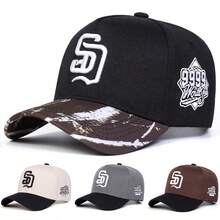 1pc Men's UF Side SHAPE Trucker Hat, Personalized Letter Embroidery Baseball Cap, Street Fashion 5-Panel Hat, Outdoor Sun Protection Casual Cap For Spring/Autumn Travel, Beach Vacation - Multicolor - View 9
