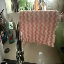 Adjustable Towel Rack, Faucet Towel Holder, PETG Material, Universal Faucet Installation, No-Drill Sink Storage Rack, Kitchen Rag Hanging Rack, Rag Drying Rack, Non-Damaging Faucet Bathroom Shelf, Space-Saving Kitchen Storage, Kitchen Sink Accessories - White - View 3