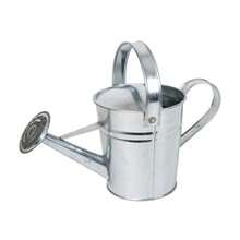 Galvanized Iron Watering Can For Garden And Plants With Detachable Shower Head, Durable Watering Tool For Outdoor And Indoor Use, Available In 2.3L And 5L - B - 查看 6