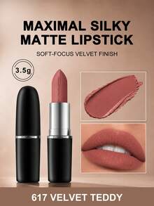 MAC XIMAL 絲絨霧面唇膏 - 617 VELVET TEDDY - 0.12 Oz./3.5g - 617 天鵝絨泰迪熊 - 查看 1