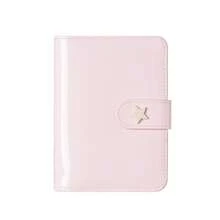 1pc Colorful M5 Loose-Leaf Ring Binder, Premium Faux Leather Mini Notebook, Multi-Slot Sticker Storage Photo Album, With Card And Photo Pockets, Aesthetic Journaling Supplies, Suitable For Scrapbooking, Back To School, Holiday DIY Gifts - Multicolor - View 16