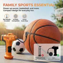 150PSI Portable Air Pump With Digital Pressure Gauge, LED Light, USB Charging And Rechargeable Lithium-Ion Battery, Wireless Design, Suitable For Cars, Bicycles, Motorcycles And Sports Balls, 1500mAh - A - View 6