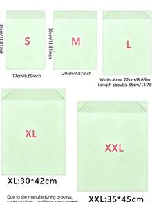 10/30/100pcs Green Shipping Bags, E-Commerce Logistics Packaging Supplies, Super Strong PE Material, Self-Sealing, Multiple Sizes, Suitable For Holiday Peak Shipping, Thanksgiving Promotion Packaging, New Year Gift Mailing - Fresh Green - View 7