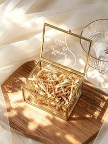 Personalized Wedding Ring Box With Couple's Names, Wedding Date And Coordinates. Suitable For Wedding, Engagement Or Proposal, Perfect Prop For Wedding Photos And Ideal Gift - Multicolor - View 13