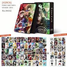 1PC 92pcs Black Clover High Definition Color Printed Anime LOMO Cards, Photocard, Photo Cards, Arirang, BTS21 Accessories, Bangtan, Photo Card, Photocard - Multicolor - View 4