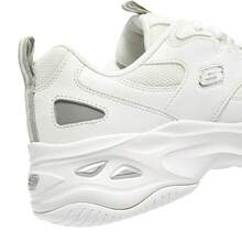 Skechers Women's Thick-Sole Mesh Sneakers Lightweight Height-Increasing Non-Slip Daily Commuting Casual Sports Shoes Dad Shoes Panda Shoes - White - View 7
