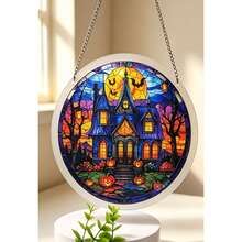 Halloween Series Acrylic Sun Catcher Creative Decorative Window Hanging & Garden Hanging Ornament - B - View 6
