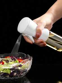 White/Black Plastic Modern Transparent Oil Spray Bottle With Brush, Kitchen Oil Sprayer, Suitable For Camping, BBQ, Salad, Baking, Cooking, Frying, Baking, Party, Kitchen Tools/BBQ Tools - Multiple Styles - View 6