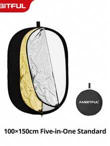 Ambitful 5-In-1 80x120 100x150cm Photography Reflector, Foldable Multi-Disk Reflector, Suitable For Portrait Photography Studio And Outdoor Shooting - View 8