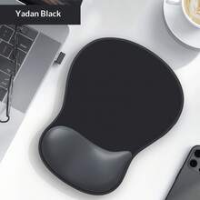 1PC Ergonomic Wrist Support Mouse Pad, Teardrop‑Shape Memory Foam Mouse Mat, Milk‑Silk Surface Non‑Slip Base Wrist Rest Pad For Office Gaming Desktop - View 6