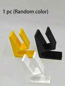 2pcs New No-Drill Desktop Bag Hanging Hook, Portable School Bag/Office Storage Hanging Rack/Organizer/Hook, Available In Yellow And White - Multiple Styles - View 10