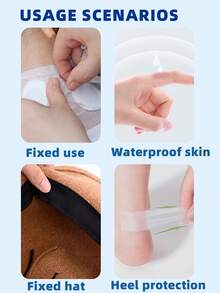 2m Roll Of Waterproof Tape For Intimate Areas – Waterproof Tape For Swimming, Pu Film, Waterproof Patch; Ultra-Thin, Large-Sized, Transparent, And Cuttable; Suitable For Showering, Swimming, Hot Springs, And Intimate Areas. - Waterproof Tape (10x200cm) - View 10