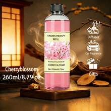260ml Aromatherapy Essential Oil Refill - Long-Lasting Fragrance; Suitable For Home Decor, Adds Fragrance To Living Room Or Bedroom; Compatible With Various Aromatherapy Diffusers; Excellent Gift Choice - 16.9 Fl Oz Premium Essential Oil Refill - View 18