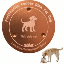 New Bird Bath Disk Copper Basin Water Pool Cleaner Copper Round Plate - Style A - View 8
