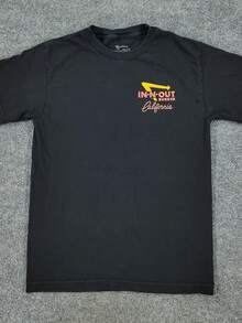In-N-Out Burger Shirt Men's Small Black California Classic Car Graphic Tee Adult - 款式 - 查看 1
