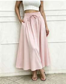 Women Skirts - Pink - View 2