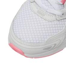 Skechers 女士GO RUN 透氣網布緩震耐磨防滑跑步鞋 - 白粉紅色 - 查看 4