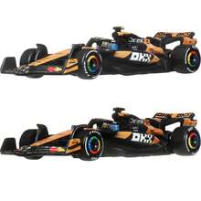 Hot Wheels 1:64 Scale Premium Alloy F1 Collectible Toy Car, Equipped With Real Riders Tires, Metal Body And Chassis - Multicolor - View 3