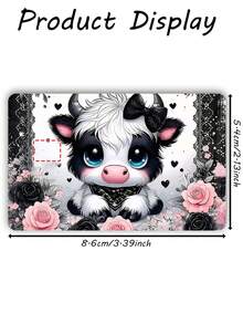 1pc Highland Cow Official Credit Card Sticker Privacy Protection Card Skin, Cute Pet Birthday Gift PVC Material Anti-Fingerprint Anti-Scratch Wear-Resistant Card Sleeve, Card Protector, Suitable For Men, Women, Couples, Chip Card, Bank Card, Credit Card, Transit Card, Student Campus Card Personalized DIY - Type a - View 13