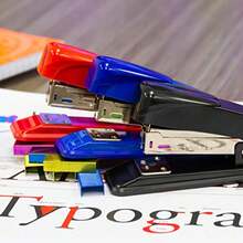 Standard Staples, 26/6, Metallic Colors, 3000 Ct, 72-Case Refill Standard Staplers - A - View 3
