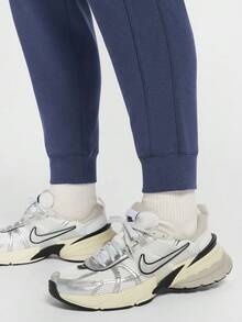 Nike Women's AS W NK 24.7 DF MR JOGGER SOFT Knit Long Pants HQ8185-410 - Blue - View 4