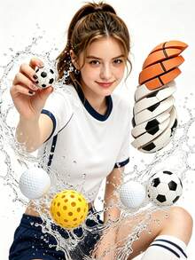 Sepak Bola, Bola Basket, Bisbol, Mainan Putar Jari, Bola Jari Berputar Cetak 3D untuk Meredakan Stres, Bola Pelatihan Otak Sensorik untuk Meredakan Kecemasan, Mainan Meja - MultiWarna - View 7