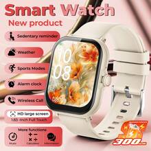 Simson Power 300 MAH Battery Long Battery Life, Newly Upgraded Smart Watch, 1.83-Inch Large High-Definition Screen, Multiple Sports Modes, Wireless Calling, Music Control, Camera Remote, Weather Forecast, Message Notification, Christmas Gift, Suitable For Women - Multicolor - View 12