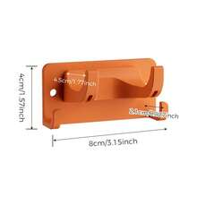 Multifunctional Wall-Mounted Tool Hooks PP Waterproof Rust-Proof Garage Garden Storage Rack Thickened Upper And Lower Hanging Rack Shovel Hammer Cup Kitchen Storage Hooks - View 9