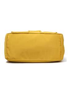 1pc Solid Color Fashion Minimalist Nylon Fabric Zipper Closure Lightweight Versatile Daily Mini Crossbody Shoulder Bag For Men, Suitable For Daily Commute, Shopping, Cycling - Multicolor - View 7