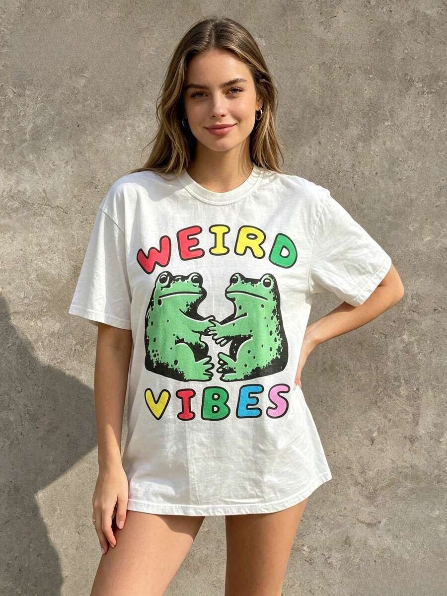 Women T-Shirts - 白色 - 查看 1