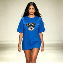 Women Senior T-Shirts & Tops - Blue - View 2