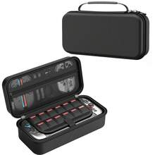 Portable Storage Bag For Switch/Switch OLED - Hard Shell Travel Protective Case, Can Hold Console, Accessories And 12 Game Cartridges, Portable Bag, Storage Bag, Game Card Slot, Shockproof, Game Console Accessories, Hard Shell Case, Game Cartridge Storage Box - View 7