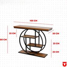 Sofa & Console Tables - Brown - View 2