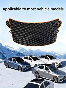 Car Windshield Snow Cover, Thickened Windshield Frost Ice Sun Shade Protector, Hail Proof All‑Season Car Front Window Cover For Most Sedan SUV, Anti‑Snow Anti‑Frost Anti‑UV Bird Droppings Windshield Shield - Multicolor - View 4