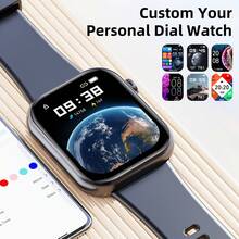 Hwagol 2026 Upgraded Smartwatch (Call/Answer Calls), 1.85-Inch Display, 230mAh Battery Capacity, Unisex, Fitness Tracker, Multiple Sports Modes, Step & Calorie Counter, Sleep Monitoring, Compatible With Android And - Black - View 7