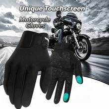 RIGWARL 1 Pair Sports Outdoor Motorcycle Bicycle Riding Gloves, Two-Finger Design, Breathable And Comfortable - Black - View 4