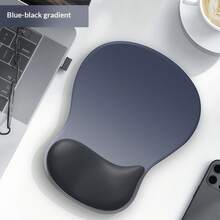 1PC Ergonomic Wrist Support Mouse Pad, Teardrop‑Shape Memory Foam Mouse Mat, Milk‑Silk Surface Non‑Slip Base Wrist Rest Pad For Office Gaming Desktop - View 9