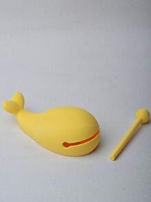 3D Printed Small Whale Xylophone Ornament, Cute Whale Percussion Toy, Creative Desktop Healing Decor, Stress Relief Small Object - Little Whale Xylophone Ornament - View 1
