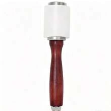 Professional Leather Carving Hammer, Nylon Head Wooden Handle Hammer, Leather Craft Punching Printing Striking DIY Tool - Leather Carving Hammer - View 6