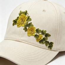 1件花卉刺繡縫製貼布，DIY衣物牛仔褲夾克包包服飾裝飾貼花 - A - 查看 5