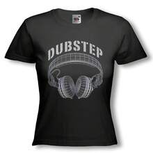 Original Dubstep DJ Headphones Tee Unleash Your Groove - Ladies Fitted T-Shirt - 款式 - 查看 1