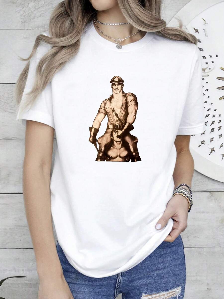 Women T-Shirts - 白色 - 查看 1