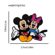Creative Fashion Disney Cartoon Mickey Mouse, Pluto And Donald Duck Enamel Pin Metal Badge, Suitable For Clothing, Backpack Decoration, Gift For Friends - one-size - View 8