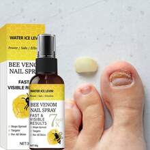 Semprotan Kuku Racun Lebah, Semprotan Esensi Kuku Kaki dan Tangan yang Ampuh untuk Memperbaiki, Menghaluskan dan Menguatkan Kuku, Mudah Digunakan, Cocok untuk Semua Jenis Kulit, Untuk Kuku Rapuh, Rusak dan Kasar - Cocok untuk Semua Jenis Kuku - 30g - View 1