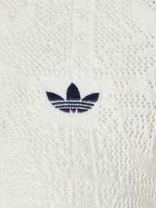 Adidas Originals Women's SPORTS TT W Jacket Knit Collarless Outerwear KX6899 - Beige - View 6