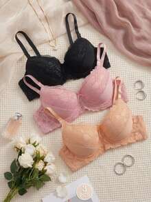 Women Bras & Bralettes - Multicolor H - View 4