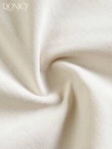 DONICY Women's Beige High Waisted Pleated Wide Leg Shorts, Casual & Office Wear - Apricot - View 6