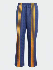 Adidas Spring/Autumn Men's Sports Pants, Vintage Jacquard Striped Casual Drawstring Long Pants JN5971 - Deep Indigo - View 1