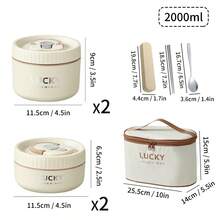 304 Stainless Steel Lunch Box, Bento Box Adult, Insulated Lunch Containers For Adults, Tiffin Lunch Box, Japanese Bento Box, Stainless Steel Food Containers, Lunch Box Keep Food Warm, Leak Proof, Microwave, Metal Lunch Box, School - Multicolor - View 15